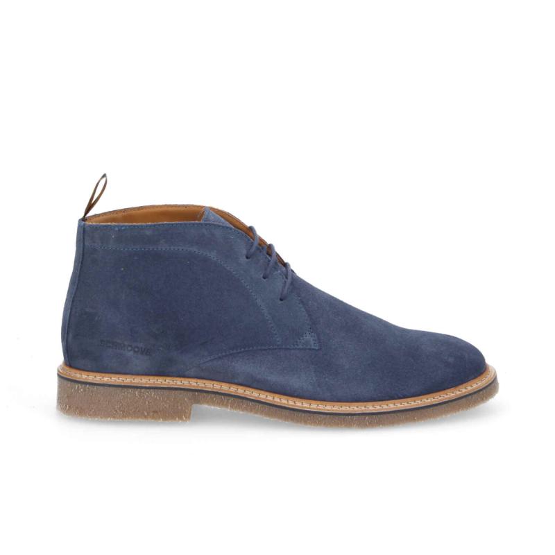 DUBLIN DESERT M - SUEDE - BLUE DENIM